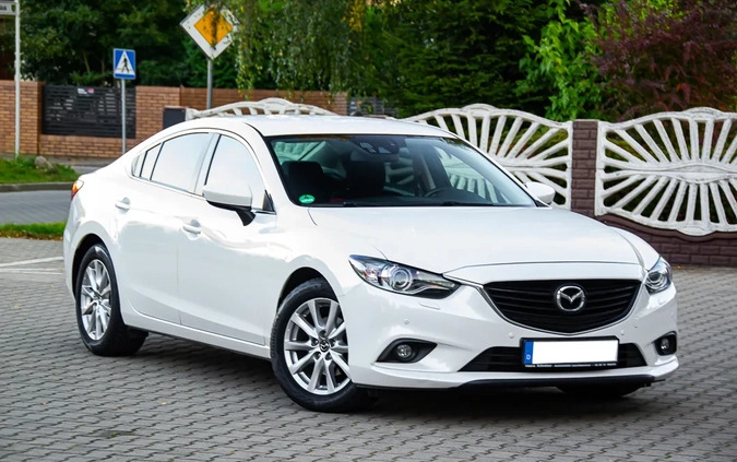 Mazda 6 cena 39900 przebieg: 126000, rok produkcji 2013 z Kostrzyn małe 529